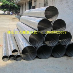 定做螺旋風管，信賴江大螺旋風管廠——交貨期快，質量保證